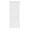 vidaXL Plissee Faltrollo Rollo Plisseerollo 40x125cm Wei&szlig;
