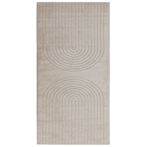 vidaXL Bereichsteppiche Rechtwinklig HUARTE Beige 150 x 80 cm