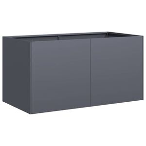 vidaXL Pflanzk&uuml;bel Anthrazit 80x40x40 cm Kaltgewalzter Stahl