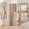 vidaXL Highboard Sonoma-Eiche 40 x 40,5 x 135 cm Holzwerkstoff