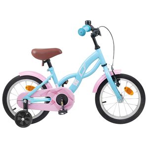 vidaXL Kinderfahrrad 12 Zoll f&uuml;r 2-4 Jahre alt Himmelblau