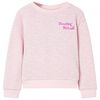 Kinder-Sweatshirt Helllila 104