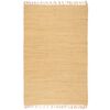 vidaXL Chindi-Teppich Handgewebt Baumwolle 200x290 cm Beige