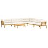 vidaXL 6 St&uuml;ck Garten Pallet Sofa Einheiten Massivholz Akazie