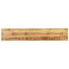 vidaXL Tischplatte 180x40x3,8 cm Rechteckig Raues Massivholz Mango