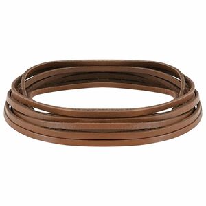 vidaXL Lederriemen Braun 500 x 0,3 cm Leder