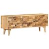 vidaXL TV-Schrank 120x30x45 cm Mangoholz Massiv