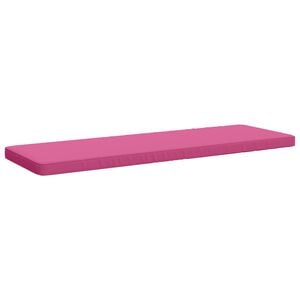 vidaXL 1-teiliges Bankkissen VUGHT 100 % Polyester Rosa