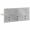 vidaXL Wandmontierter nachttisch Beton Grau 40 x 10,5 x 18 cm