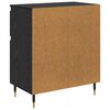 vidaXL Sideboard mit Schubladen Schwarz Eichen-Optik 60 x 35 x 70 cm