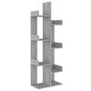 vidaXL B&uuml;cherschrank 48x25,5x140 cm Grau Sonoma Holzwerkstoff