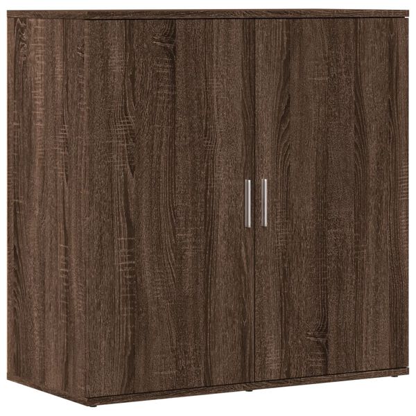 vidaXL Sideboards 2 Stk. Braun Eichen-Optik 79x38x80 cm Holzwerkstoff