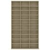 vidaXL CD-Schrank Sonoma-Eiche 102x23x177,5 cm Holzwerkstoff