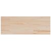 vidaXL Tischplatte 110x40x2,5 cm Rechteckig Massivholz Kiefer