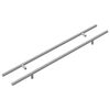 vidaXL Griff 2 pcs Silber 1500 mm Stahl