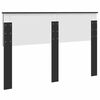 vidaXL Kopfteil Schwarz Eichen-Optik 150 cm Holzwerkstoff