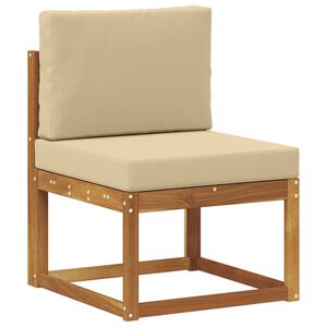 vidaXL Outdoor Mittelsofa Massivholz Akazie