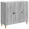 vidaXL Sideboard Sonoma-Grau 89 x 34,5 x 80 cm Holzwerkstoff