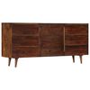 vidaXL Sideboard mit 6 Schubladen 175x40x82 cm Massivholz Mango