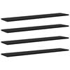 vidaXL Regalbrett 3 Ebenen 4 stk. 100 x 20 x 1.5 cm Holzwerkstoff