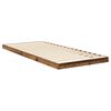 vidaXL Bodenbettrahmen Altholz 90 x 190 cm Holzwerkstoff