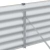 vidaXL Hochbeet Hellbraun 485 x 50 x 36 cm Verzinkter Stahl