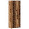 vidaXL Badschrank Altholz 70 x 42,5 x 225 cm Holzwerkstoff