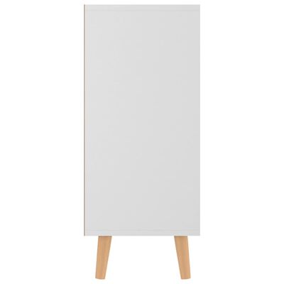 vidaXL Sideboard Weiß 90x30x72 cm Holzwerkstoff