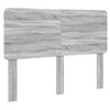 vidaXL Bettrahmen Graues Sonoma 150 x 200 cm Massives Kiefernholz