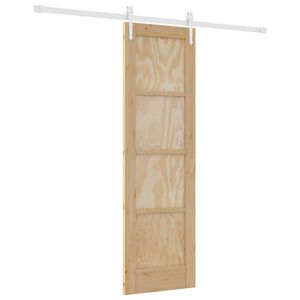 vidaXL Schiebet&uuml;r ORKDAL 61 x 198,5 cm Massives Kiefernholz