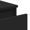 vidaXL Sideboard Schwarz 60x35x76 cm Holzwerkstoff
