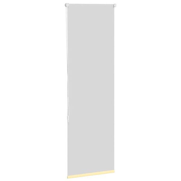 vidaXL Verdunkelungsrollo Gelb 55x150 cm Stoffbreite 50,7 cm Polyester