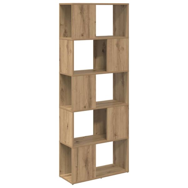 vidaXL TV-Schrankset Wandmontiert Braun 60 x 24 x 156 cm Holzwerkstoff