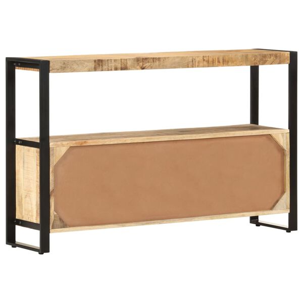 vidaXL Beistellschrank 120x30x75 cm Massivholz Mango