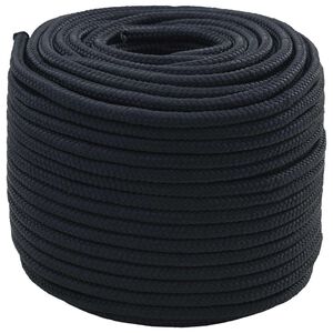 vidaXL Mehrzweck-Allzweckseil 12 mm 25 m K&ouml;nigsblau Polyester