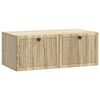 vidaXL Wandmontierter TV-Schrank Sonoma-Eiche 78,5 x 41 x 30 cm