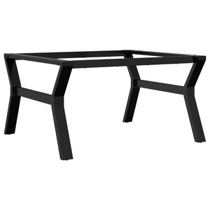 vidaXL Couchtisch-Gestell in Y-Form 80x70x43 cm Stahl