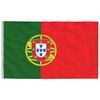 vidaXL Flagge Portugals mit Mast 5,5 m Aluminium