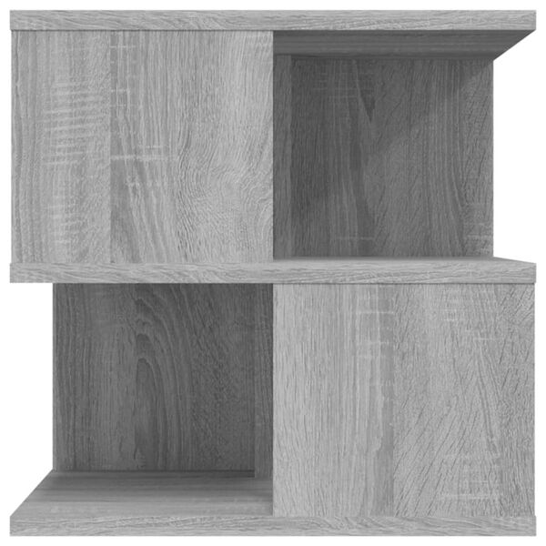 vidaXL Beistelltisch Grau Sonoma 40x40x40 cm Holzwerkstoff
