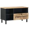 vidaXL Stauraumschr&auml;nke Braun 80 x 33,5 x 46 cm Massivholz Mango