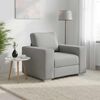 vidaXL Sofa 59cm Wolkengrau Stoff
