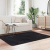 vidaXL Teppich Shaggy Hochflor NAVARRA Schwarz 120x170 cm Polyester