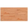 vidaXL Tischplatte 80x40x2,5 cm Rechteckig Massivholz Buche