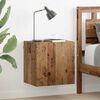vidaXL TV-Wandschrank Wandmontiert Altholz 40,5x30x40cm Holzwerkstoff