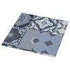 vidaXL Selbstklebende Bodenplanken Buntes Muster 30,5 x 30,5 cm