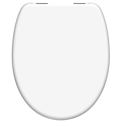 SCHÜTTE Toilettensitz mit Absenkautomatik WHITE Duroplast