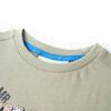 Kinder-T-Shirt Helles Khaki 140