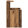 vidaXL Nachttisch 2 pcs Altholz 40 x 35 x 60 cm Holzwerkstoff