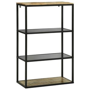 vidaXL B&uuml;cherregal 70 x 35 x 110 cm Massivholz Mango