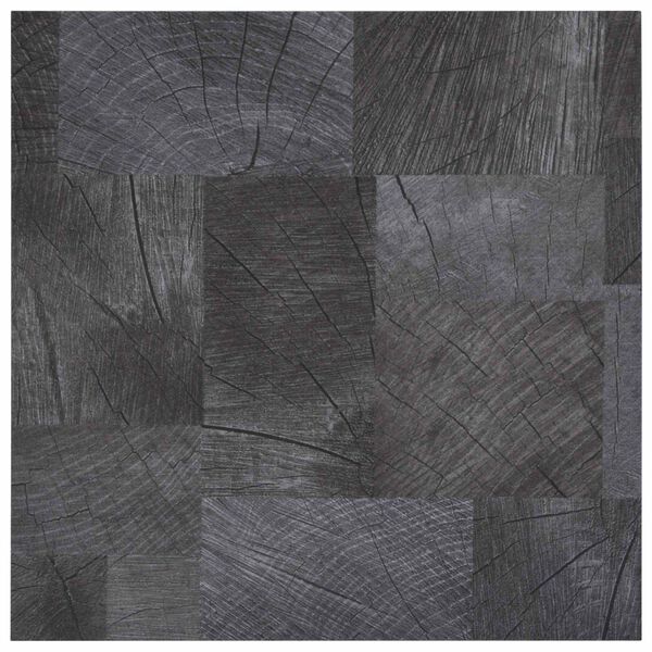 vidaXL Bodenplanken 55 pcs Grau 5,11 m&sup2; PVC